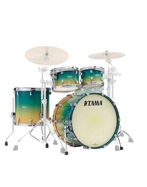 Tama Tama Starclassic 22" Maple Drum Kit, Marine Shoreline Movingui Fade