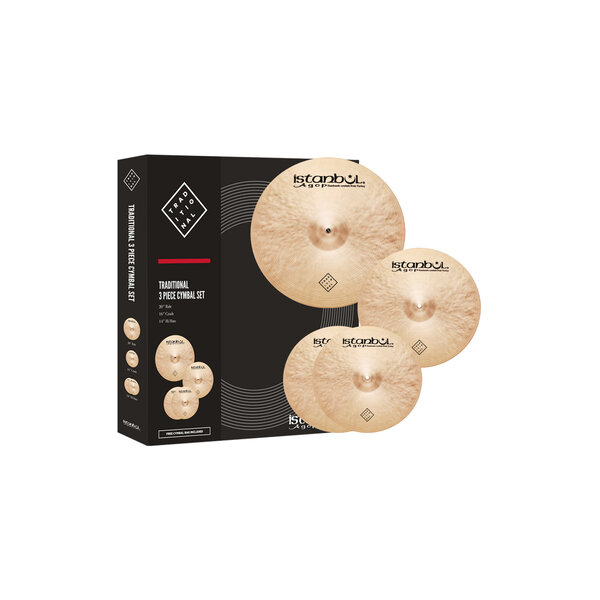Istanbul Istanbul Agop Traditional Cymbal Set With Free Case
