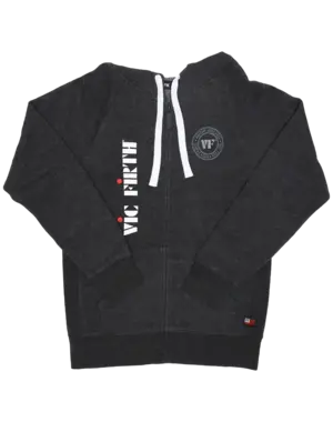 Vic Firth Vic Firth Zip Up Hoodie, Medium