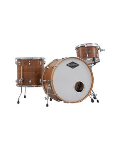 Craviotto Craviotto Walnut 24" Drum Kit, Natural w/Walnut Inlay
