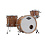 Craviotto Craviotto Walnut 24" Drum Kit, Natural w/Walnut Inlay