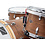 Craviotto Craviotto Walnut 24" Drum Kit, Natural w/Walnut Inlay