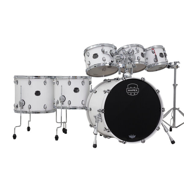 Mapex Mapex Saturn Classic 22" Drum Kit, Satin White