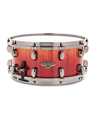 Tama Tama Starclassic 14" x 6.5" Walnut Birch Snare Drum, Vermillion Bosse Fonce Fade