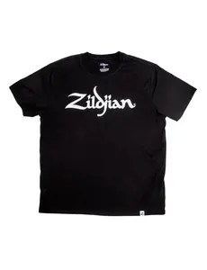 Zildjian Zildjian Classic Logo Black T Shirt, XXL