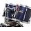 Pearl Pearl Export 22" Drum Kit, Dark Blue Wrap