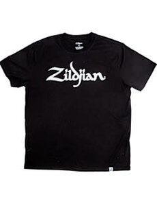 Zildjian Zildjian Classic Logo Black T Shirt, Large