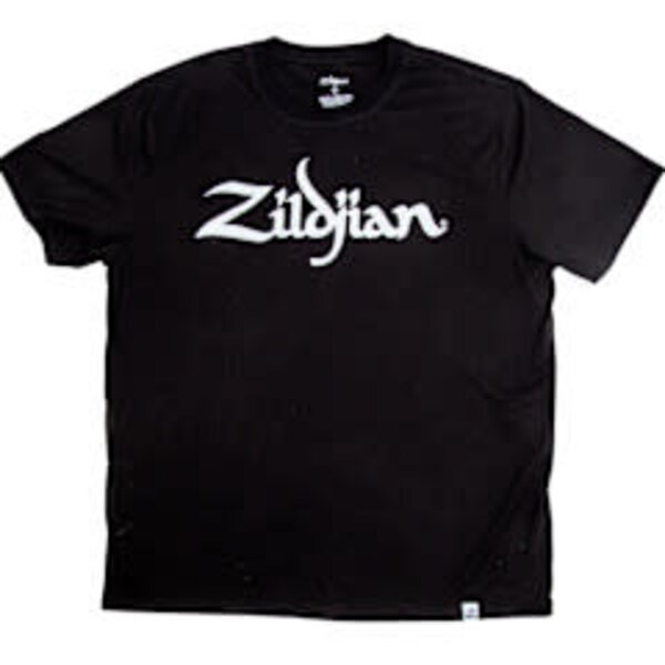 Zildjian Zildjian Classic Logo Black T Shirt, Large