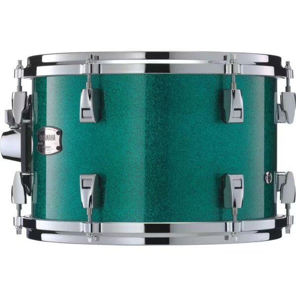 Yamaha Yamaha Absolute Hybrid Maple 8" x 7" Tom Drum, Jade Green Sparkle