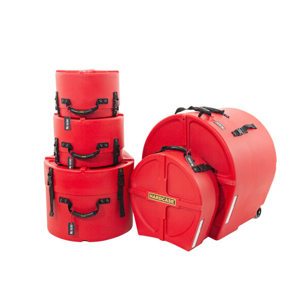 Hardcase Hardcase Fusion 2 Fully Lined Case Set, Red