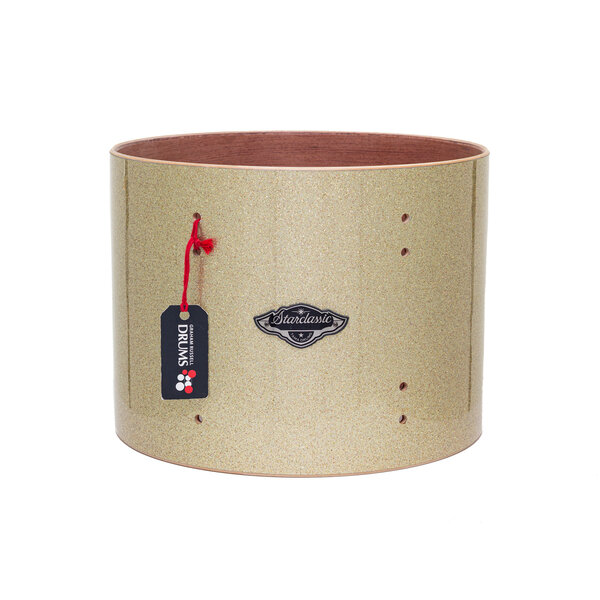 Tama Tama Starclassic Performer 12" x 9" Birch Bubinga Tom Drum Shell, Champagne Sparkle (SHELL ONLY)