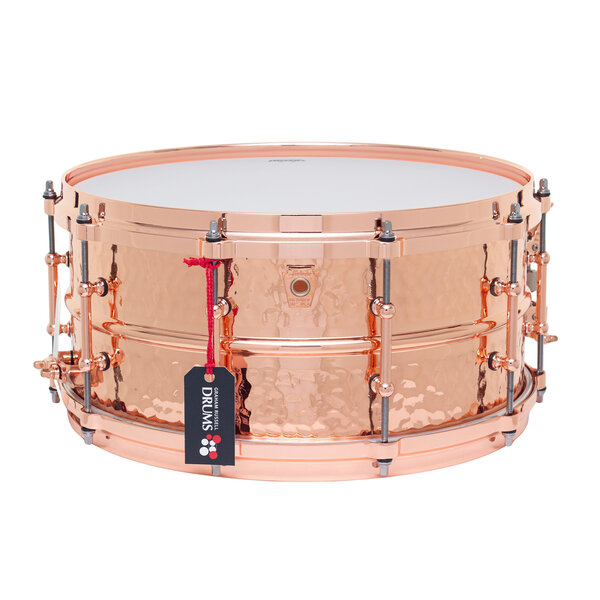Ludwig Ludwig Copperphonic 14" x 6.5" Hammered Snare Drum w/Copper Parts