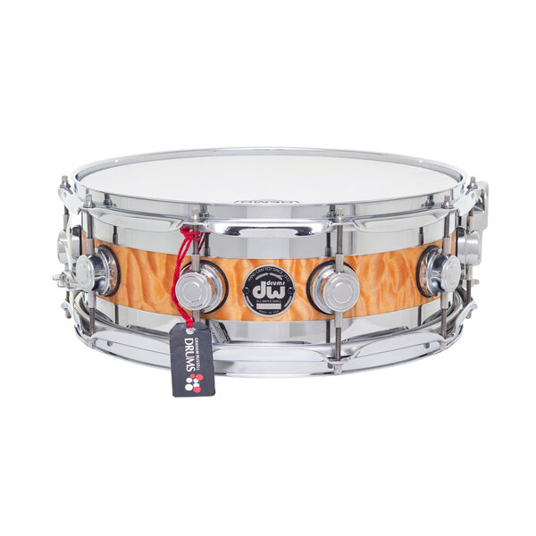 DW Drums DW Collectors 14" x 5" Edge Snare Drum, Curly Maple