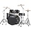 Yamaha Yamaha Rydeen 20" Fusion Drum Kit, Black Glitter
