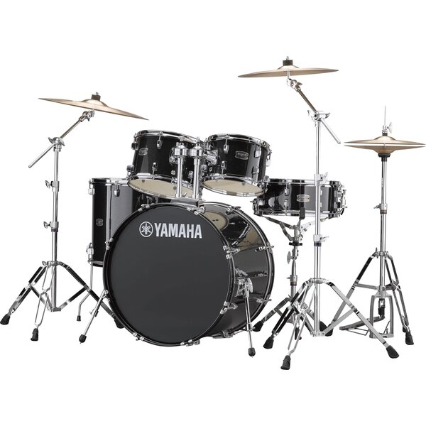 Yamaha Yamaha Rydeen 20" Fusion Drum Kit, Black Glitter