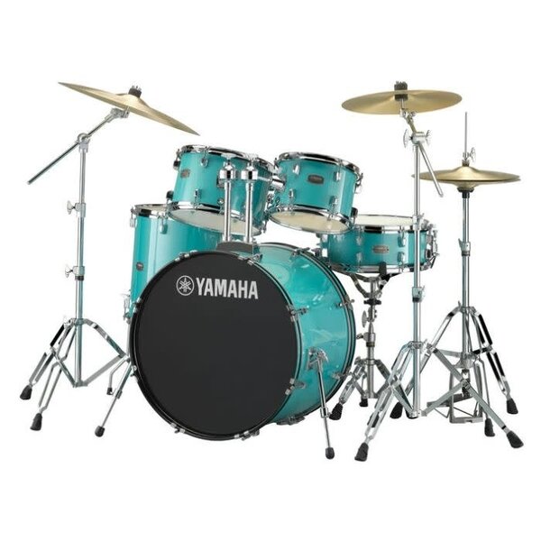 Yamaha Yamaha Rydeen 20" Fusion Drum Kit, Turquoise Glitter
