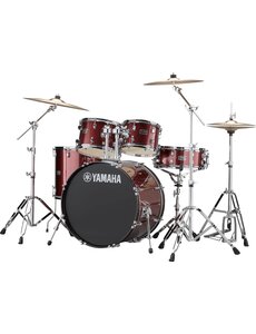 Yamaha Yamaha Rydeen 22" Rock Fusion Drum Kit, Burgundy Glitter