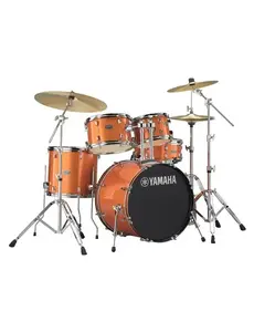 Yamaha Yamaha Rydeen 22" Rock Drum Kit, Orange Glitter