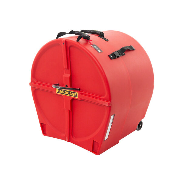 Hardcase Hardcase 20" Fully Lined Bass Drum Case, Red