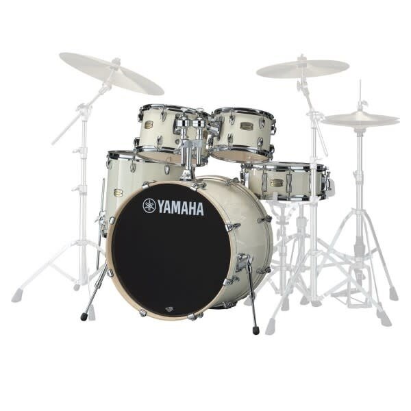 Yamaha Yamaha Stage Custom Birch 20" Drum Kit, Classic White