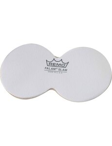 Remo Remo 2.5" Double Falam Slam Bass Drum Patch, White
