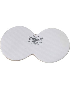Remo Remo 2.5" Double Falam Slam Bass Drum Patch, White