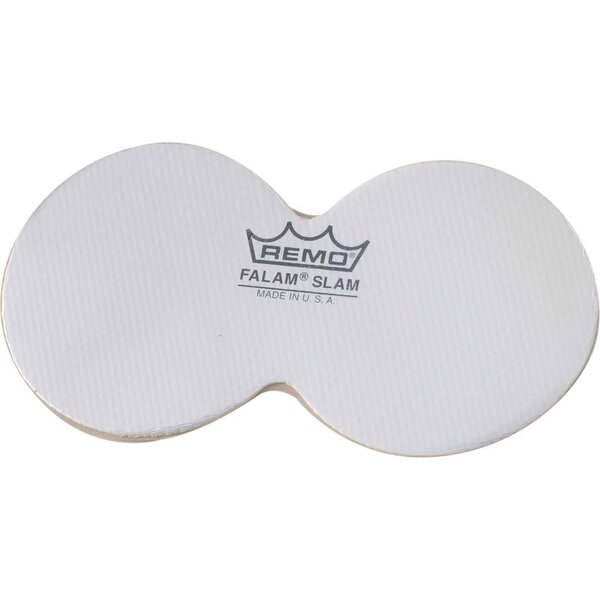 Remo Remo 2.5" Double Falam Slam Bass Drum Patch, White