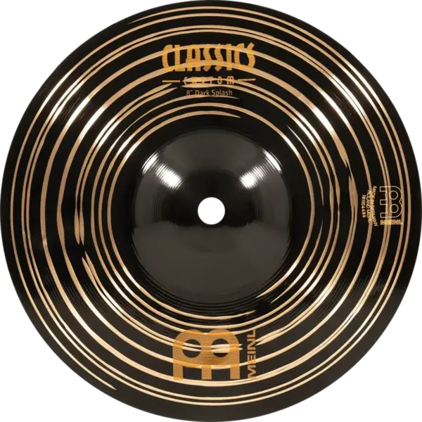 Meinl Classics Custom 8" Dark Splash Cymbal