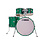 Yamaha Yamaha Absolute Hybrid Maple 22" Drum Kit, Jade Green Sparkle