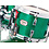 Yamaha Yamaha Absolute Hybrid Maple 22" Drum Kit, Jade Green Sparkle