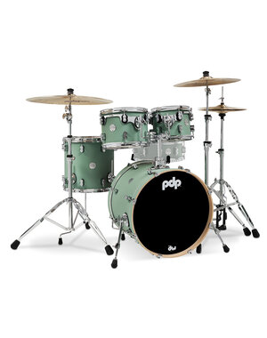 DW Drums PDP Concept Maple 20" Drum Kit, Satin Seafoam