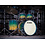 Tama Tama Starclassic 22" Maple Drum Kit, Marine Shoreline Movingui Fade