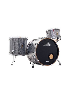 Tamburo Tamburo Opera 22" Stave Birch Drum Kit, Fantasy Black