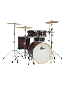 Gretsch Gretsch Catalina Maple 20" Drum Kit, Satin Deep Cherry Burst