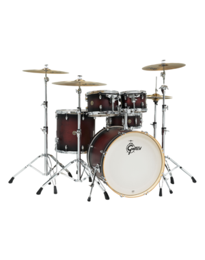 Gretsch Gretsch Catalina Maple 20" Drum Kit, Satin Deep Cherry Burst