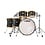 Yamaha Yamaha PHX 22" Drum Kit, Textured Mono Black w/Gold Hardware