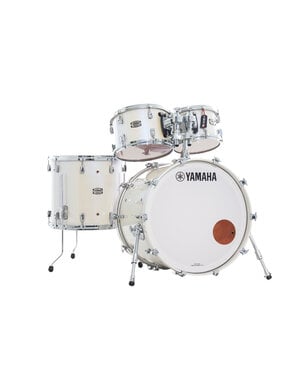 Yamaha Yamaha Absolute Hybrid Maple 22" Drum Kit, Polar White