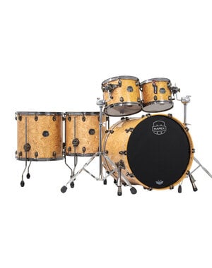 Mapex Mapex Saturn V Exotic 22" 'Sub-Wave' Drum Kit, Maple Burl