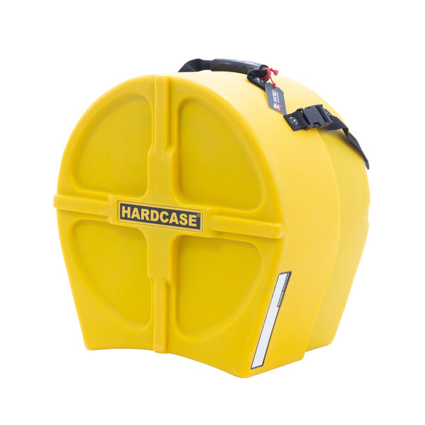 Hardcase Hardcase HN14T 14" Fully Lined Tom Drum Case, Yellow