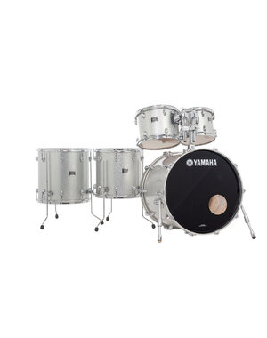 Yamaha Yamaha Oak Custom 22" Drum Kit, Silver Sparkle
