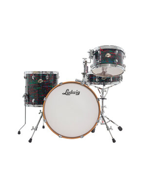 Ludwig Ludwig Element SE 20" Drum Kit, Psychedelic Red