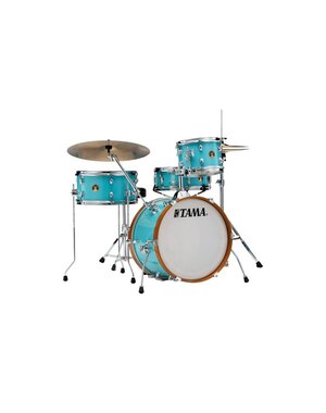 Tama Tama Club Jam 18" Drum Kit, Aqua Blue w/Hardware