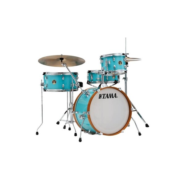 Tama Tama Club Jam 18" Drum Kit, Aqua Blue w/Hardware