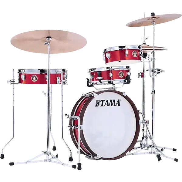Tama Tama Club Jam Pancake Drum Kit, Burnt Red Mist