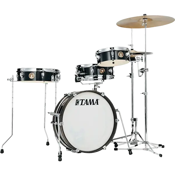 Tama Tama Club Jam Pancake Drum Kit, Hairline Black