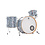 Sakae Sakae Trilogy 24" Drum Kit, Sky Blue Oyster