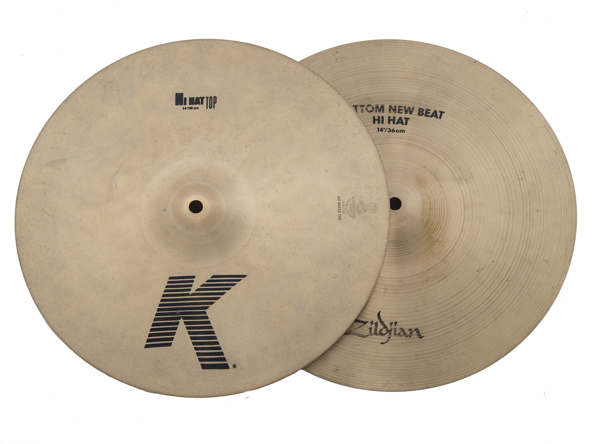 ジルジャンZXT ソリッドハイハット トップボトムペア ジルジャンZXT
