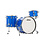 Ludwig Ludwig Classic Maple 22" FAB Drum Kit, Blue Sparkle