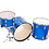 Ludwig Ludwig Classic Maple 22" FAB Drum Kit, Blue Sparkle