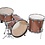 Ludwig Ludwig Classic Maple 20" Downbeat Drum Kit, Hybrid Copper Sparkle